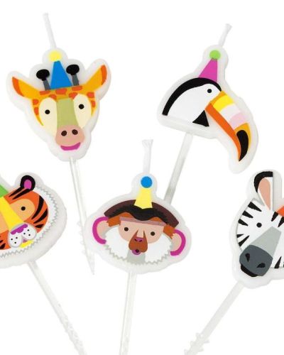 Party Animals Shaped Candles