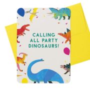 Party Dinosaurs Invitations 8pk