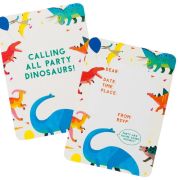 Party Dinosaurs Invitations 8pk