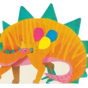 Party Dinosaurs Shaped Napkins 16pk