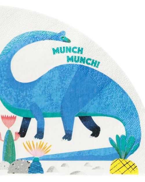 Party Dinosaurs Brachiosaurus Napkins 16pk