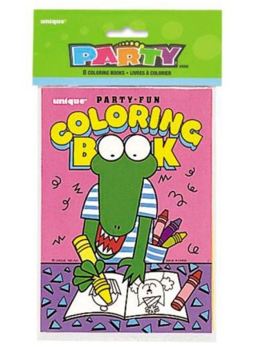 Party Fun Colouring Books 8pk