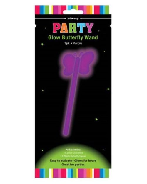 Party Glow Butterfly Wand