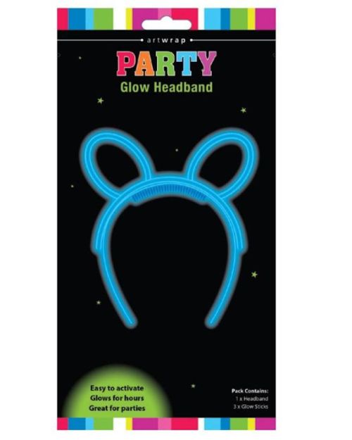 Party Glow Headband – Blue