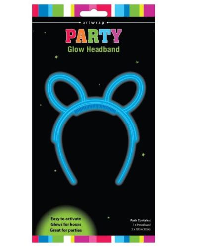 Party Glow Headband – Blue