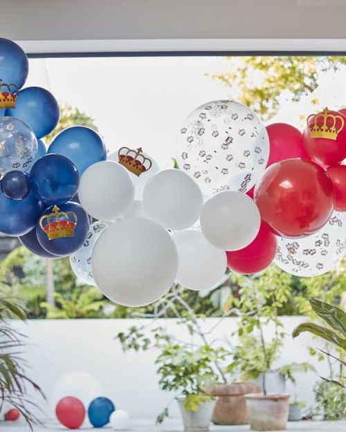 Party Like Royalty Balloon Arch Kit