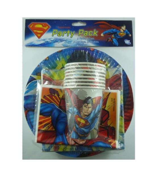 Superman Party Pack 40pce
