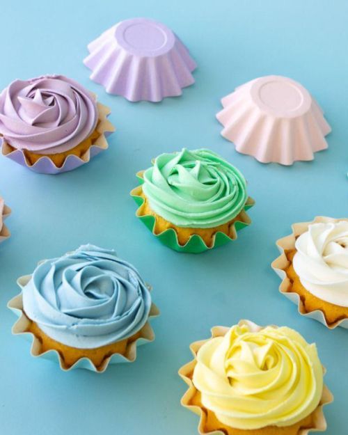 Pastel Bloom Cupcake Cups 25pk