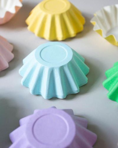 Pastel Bloom Cupcake Cups 25pk