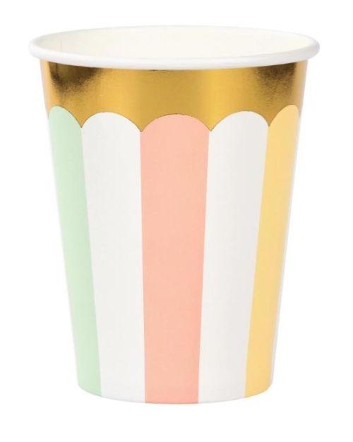 Pastel Celebrations Cups 8pk