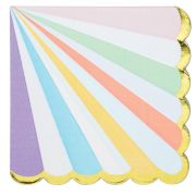 Pastel Celebrations Lunch Napkins 16pk