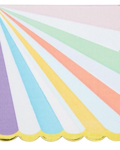 Pastel Celebrations Lunch Napkins 16pk