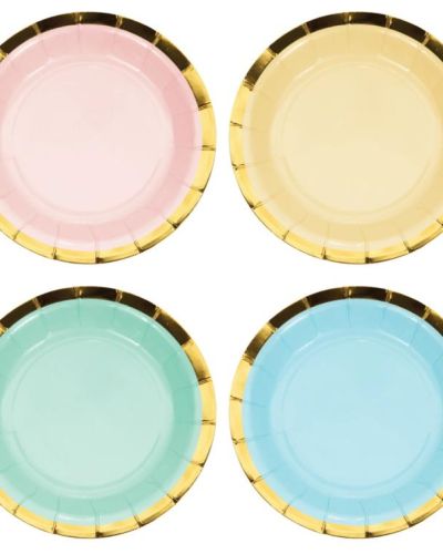 Pastel Celebrations Lunch Plates 8pk