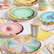 Pastel Celebrations Beverage Napkins 16pk