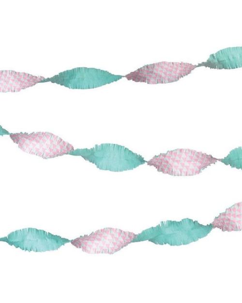 Pastel Fringe Streamer Garland