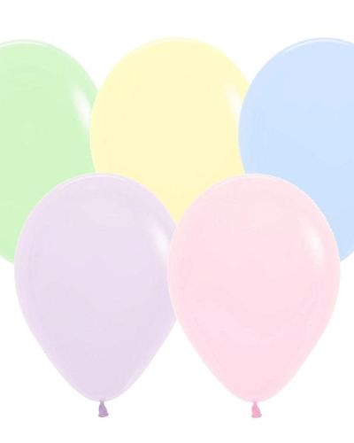 Pastel Matte Balloons 25pk
