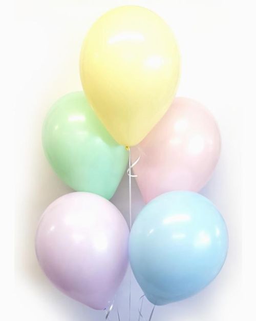 Plain Balloon Mix – Pastel Matte 10pk