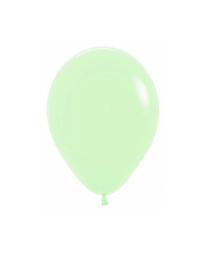 Pastel Matte Green 12cm Balloons 10pk