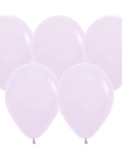 Pastel Matte Lilac Balloons – 25pk