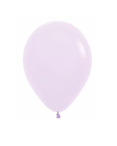Pastel Matte Lilac 12cm Balloons 10pk