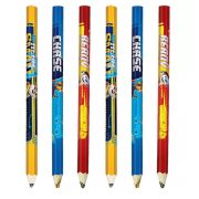 Paw Patrol Multi-Coloured Pencils 6pk