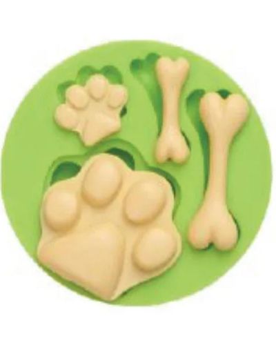 Dog Paw & Bone Silicone Mould