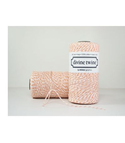 100% Cotton Bakers Twine – Peach