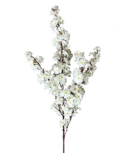 Peach Blossom Spray – White