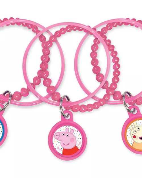 Peppa Pig Charm Bracelets 8pk