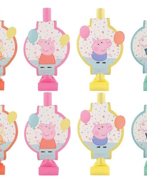 Peppa Pig Confetti Party Blowouts 8pk