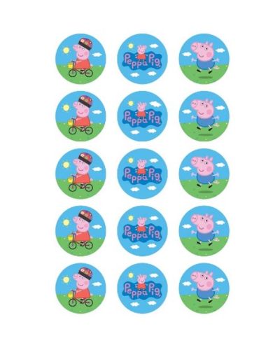 Edible Icing Cupcake Images – Peppa Pig