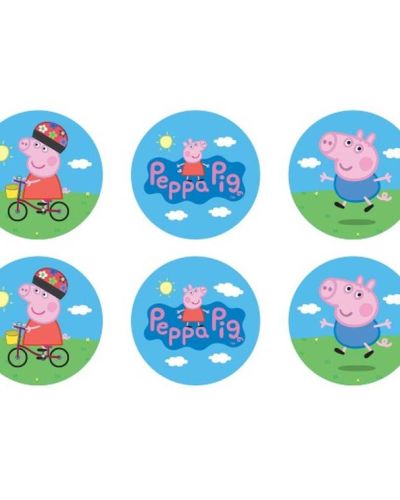 Edible Icing Cupcake Images – Peppa Pig