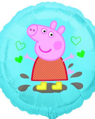 Peppa Pig Golden Boots Foil Balloon