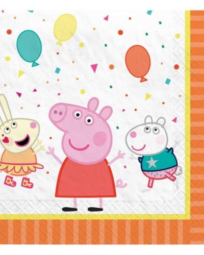 Peppa Pig Lunch Napkins 16pk