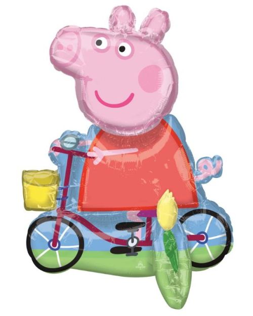 Peppa Pig Sitting Foil Balloon