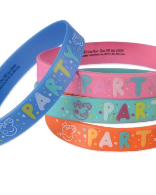 Peppa Pig Wristbands 4pk