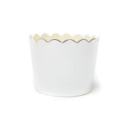 Silver Foil Baking Cups 25pk