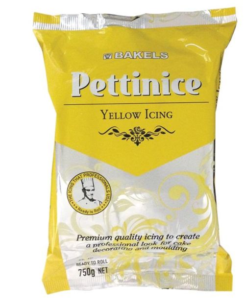 Bakels Pettinice Icing – Yellow