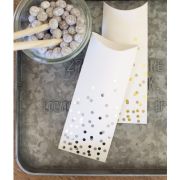 Paper Eskimo Pillow Box – Large Silver