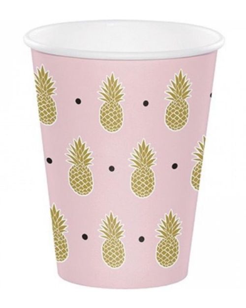 Pineapple Luxe Cups 8pk