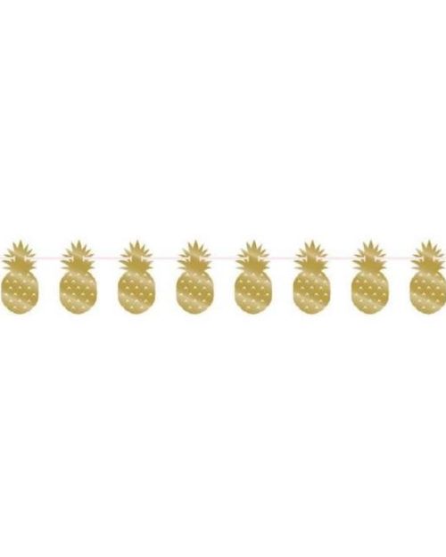 Pineapple Luxe Ribbon Banner