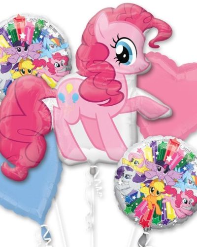Pinkie Pie Foil Balloon Bouquet