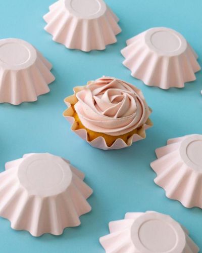 Pink Bloom Cupcake Cups 24pk
