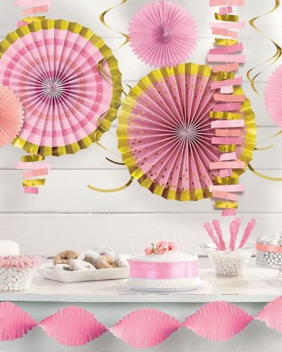 Pink & Gold Room Decorating Kit