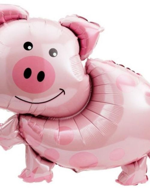 Pig SuperShape Foil Balloon
