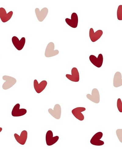 Pink & Red Heart Confetti