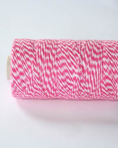 100% Cotton Bakers Twine – Pink Sorbet