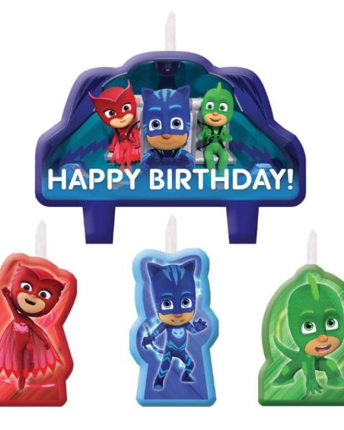 PJ Masks Birthday Candle Set