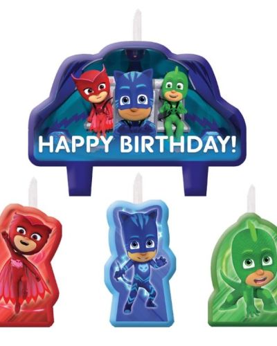 PJ Masks Birthday Candle Set