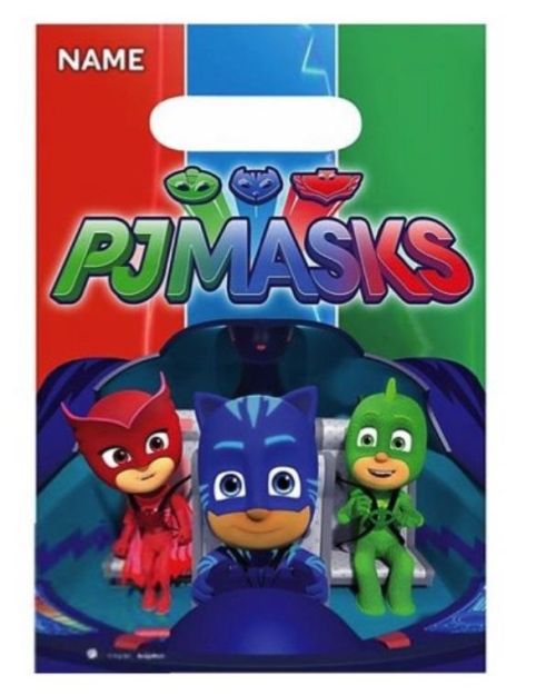 PJ Masks Loot Bags 8pk